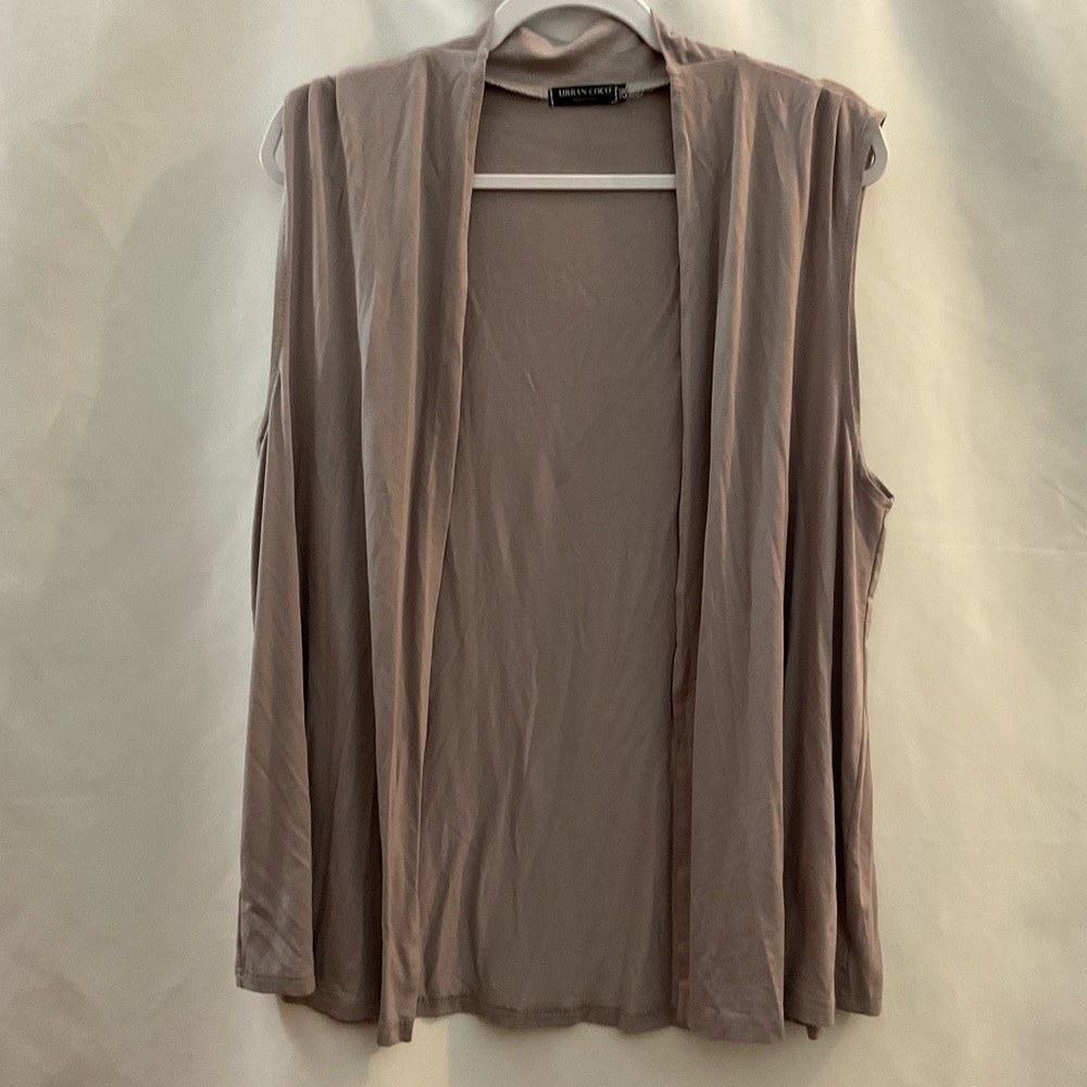 Urban Coco Vest Taupe 2X